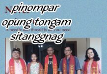 Stola Ulos Untuk Pinompar Opung Tongam Sitanggang Sipukka Lumban Silo Pangururan Samosir