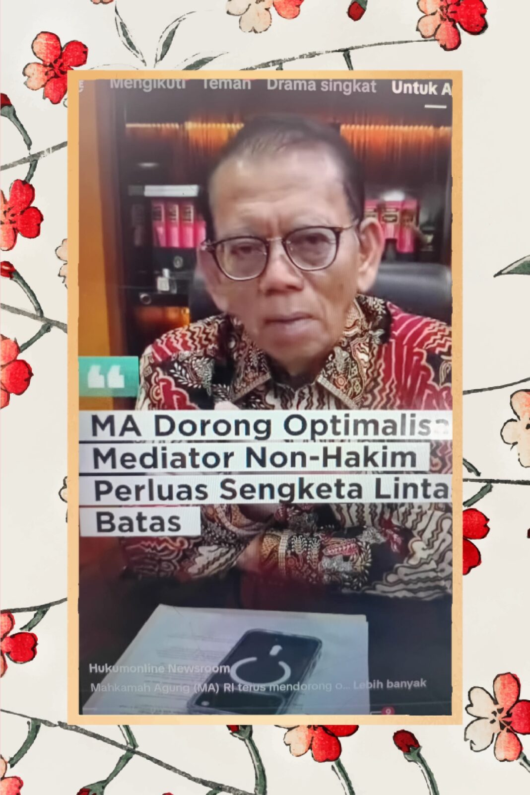 ROTUA WENDEILYNA SIMARMATA HARAPKAN KETUA PENGADILAN NEGERI MANDAILING NATAL LAKSANAKAN AGENDA MAHKAMAH AGUNG : OPTIMALKAN MEDIATOR NON HAKIM ROTUA WENDEILYNA SIMARMATA HARAPKAN KETUA PENGADILAN NEGERI MANDAILING NATAL LAKSANAKAN AGENDA MAHKAMAH AGUNG : OPTIMALKAN MEDIATOR NON HAKIM