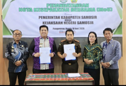 Pemkab Samosir dan Kejari Samosir Perpanjang Kerja Sama Penanganan Masalah Hukum Perdata dan Tata Usaha Negara Pemkab Samosir dan Kejari Samosir Perpanjang Kerja Sama Penanganan Masalah Hukum Perdata dan Tata Usaha Negara