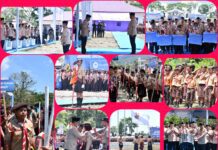 Wabup Samosir Hadiri Penutupan Jamdasu XI 2026, Beri Motivasi dan Apresiasi kepada Kontingen Samosir