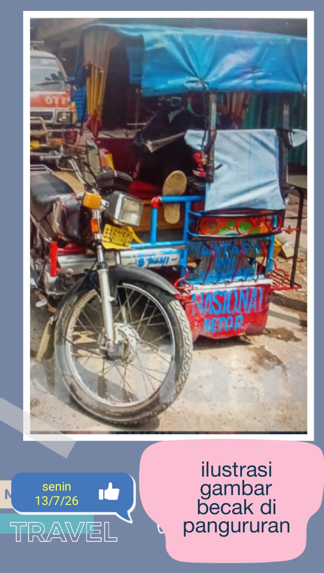 Sore Hari di Pangururan: Gawat. Oknum Tukang Becak Dipercaya Mengangkut Barang, Justru Bawa Kabur Kandang Ayam dan Belanjaan Sore Hari di Pangururan: Gawat. Oknum Tukang Becak Dipercaya Mengangkut Barang, Justru Bawa Kabur Kandang Ayam dan Belanjaan