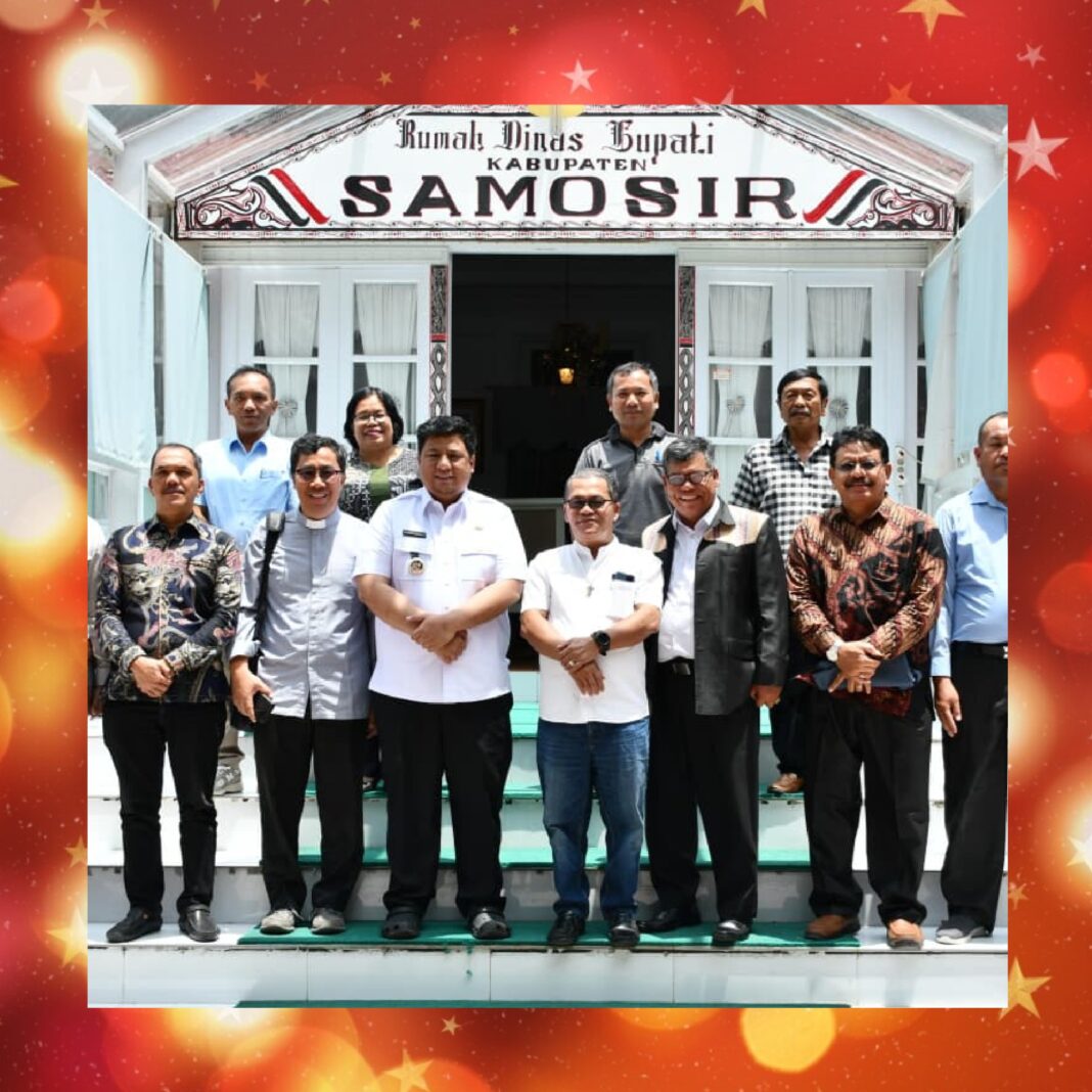 Bupati Samosir Vandiko Gulrom Dukung Pendirian Asrama Untuk Pelajar SMA Katolik Santo Mikael Pangururan Samosir Bupati Samosir Vandiko Gulrom Dukung Pendirian Asrama Untuk Pelajar SMA Katolik Santo Mikael Pangururan Samosir