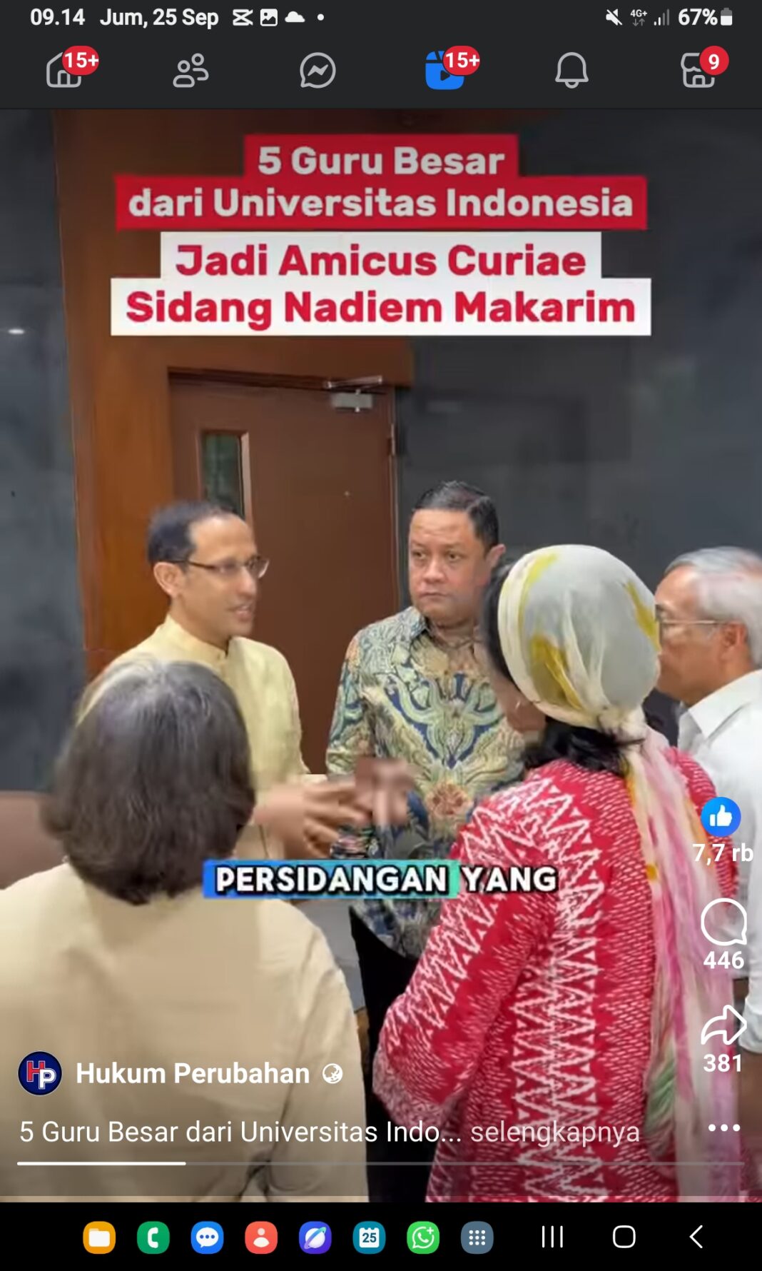 5 Guru Besar UI Ajukan Amicus Curiae dalam Perkara Nadiem Makarim, Apa Perannya di Persidangan? 5 Guru Besar UI Ajukan Amicus Curiae dalam Perkara Nadiem Makarim, Apa Perannya di Persidangan?
